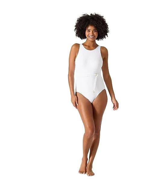 Cable Beach High Neck One-Piece