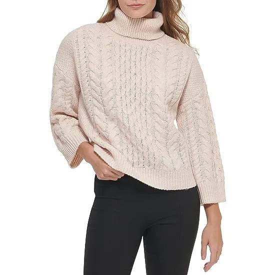 Cable Stitch Wide Sleeve