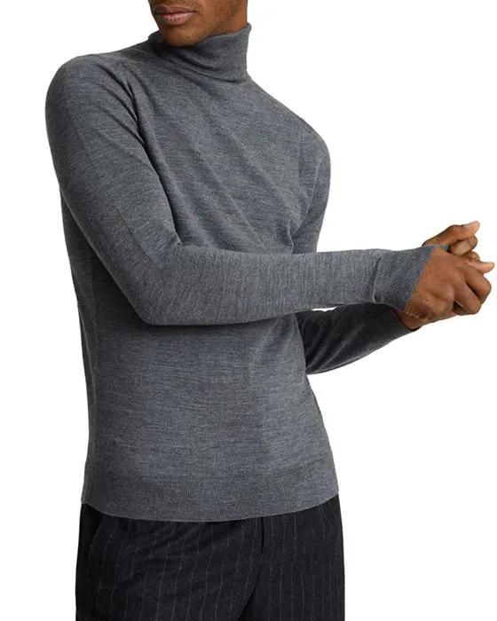 Caine Merino Wool Turtleneck Sweater