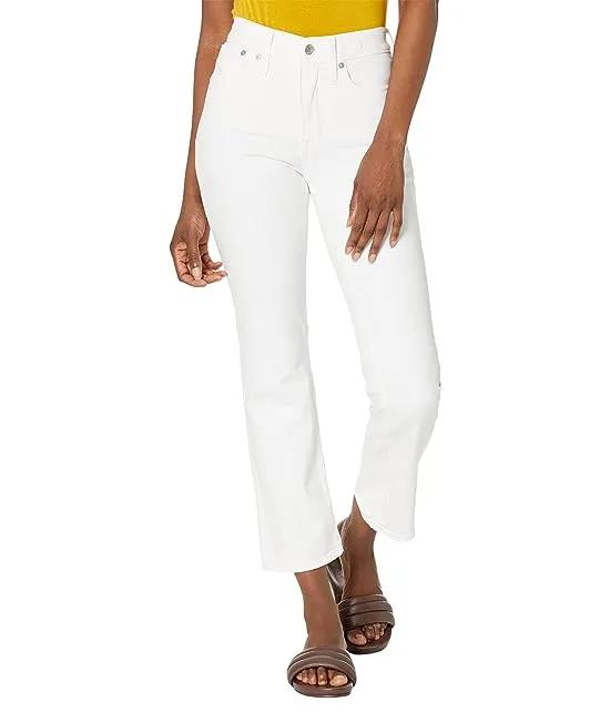 Cali Demi Jeans in Pure White