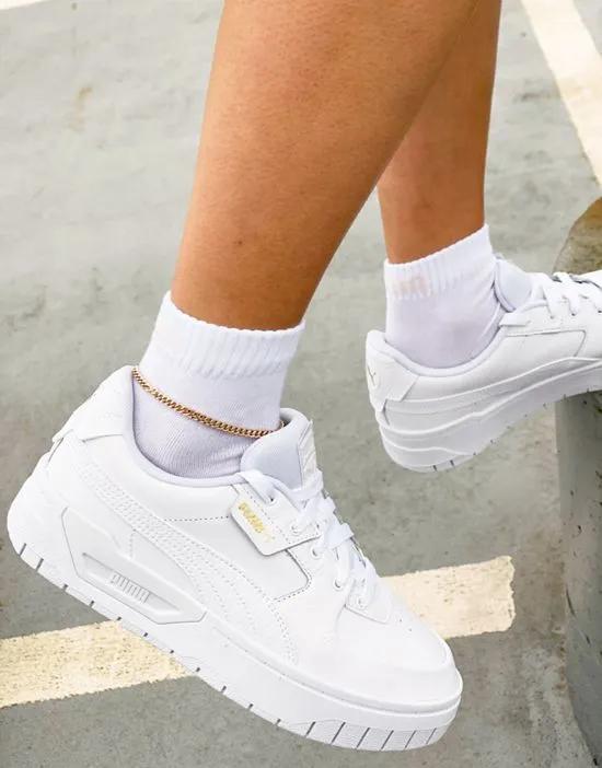 Cali Dream sneakers in triple white
