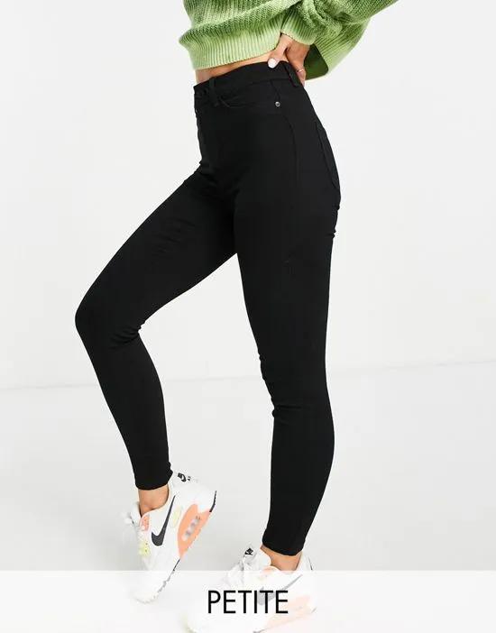 Callie high waist skinny jeans in black