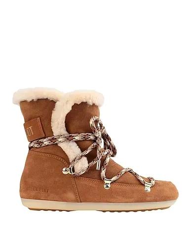 Camel Ankle boot M.BOOT DK SIDE HIGH SHEARLING 