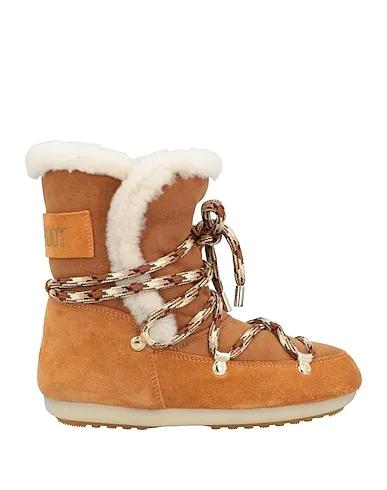 Camel Ankle boot