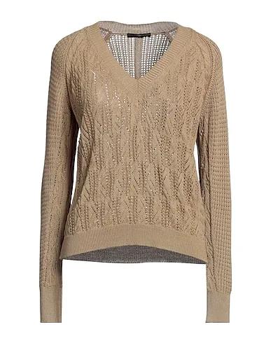 Camel Boiled wool Sweater