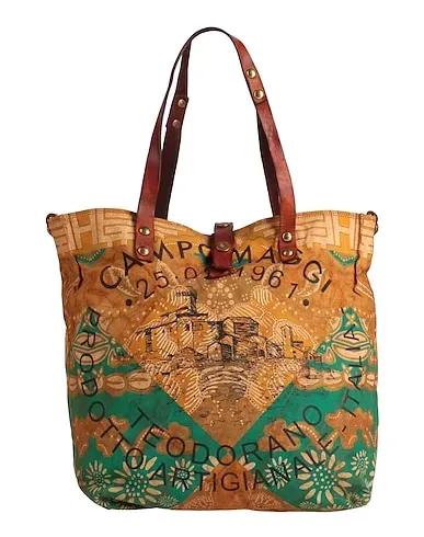 Camel Canvas Handbag