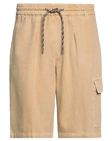 Camel Denim Denim shorts
