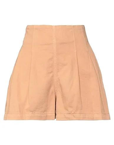 Camel Denim Denim shorts