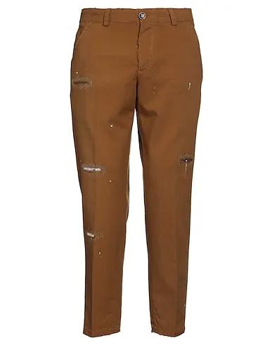 Camel Flannel Casual pants