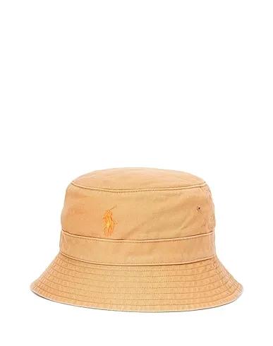 Camel Gabardine Hat COTTON CHINO BUCKET HAT