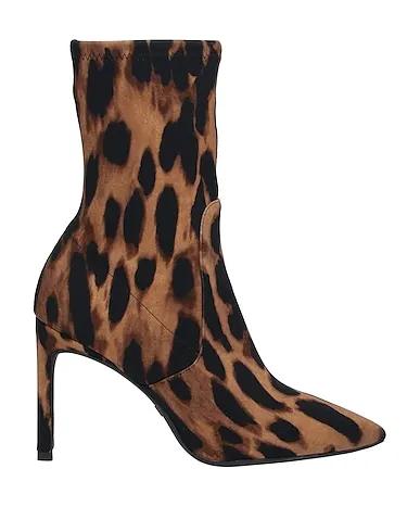 Camel Jersey Ankle boot