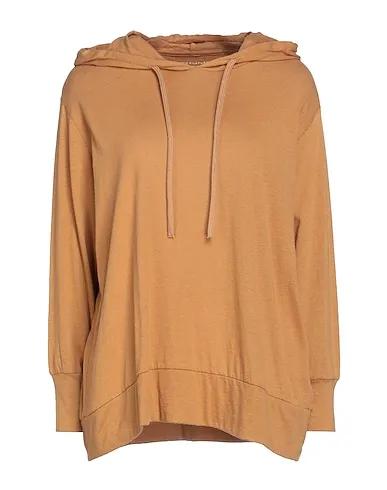 Camel Jersey Hooded sweatshirt