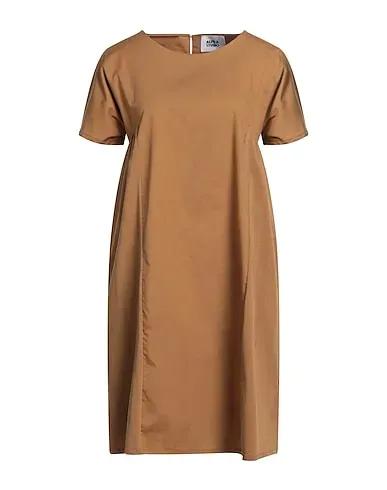 Camel Jersey Short dress