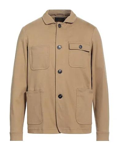 Camel Jersey Solid color shirt