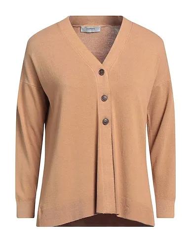 Camel Knitted Cardigan
