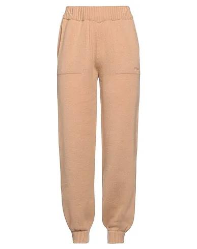Camel Knitted Casual pants