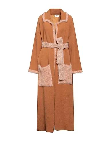 Camel Knitted Coat