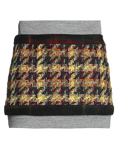 Camel Knitted Mini skirt