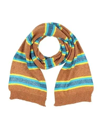 Camel Knitted Scarves and foulards