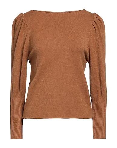 Camel Knitted Sweater