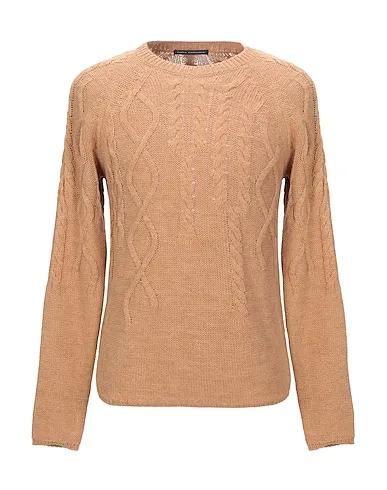 Camel Knitted Sweater