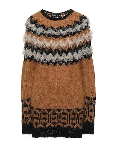 Camel Knitted Sweater