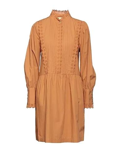 Camel Lace Short dress