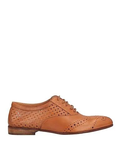 Camel Laced shoes