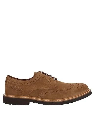 Camel Laced shoes