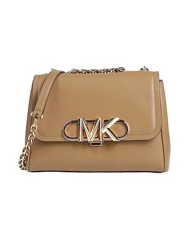 Camel Leather Cross-body bags