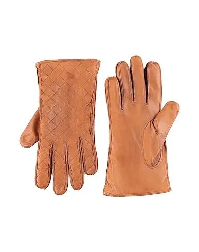 Camel Leather Gloves