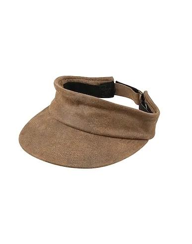 Camel Leather Hat