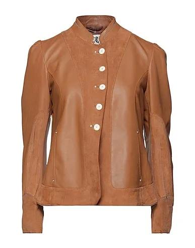 Camel Leather Jacket
