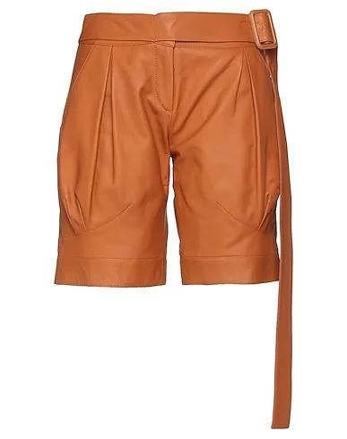 Camel Leather Leather pant