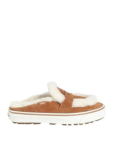 Camel Leather Mules and clogs UA Style 53 Cozy Mule DX

