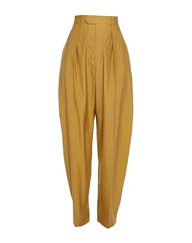 Camel Plain weave Casual pants