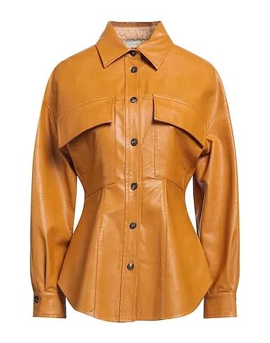 Camel Solid color shirts & blouses