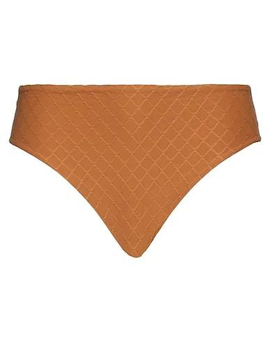Camel Synthetic fabric Bikini