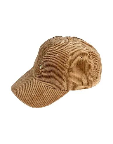 Camel Velvet Hat CORDUROY BALL CAP
