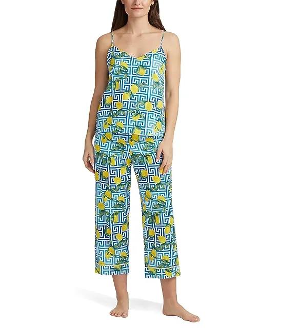 Cami Cropped Pajama Set