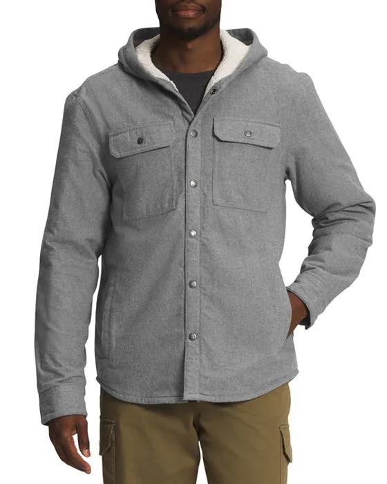 Campshire Fleece Lined Hooded Shirt Jacket