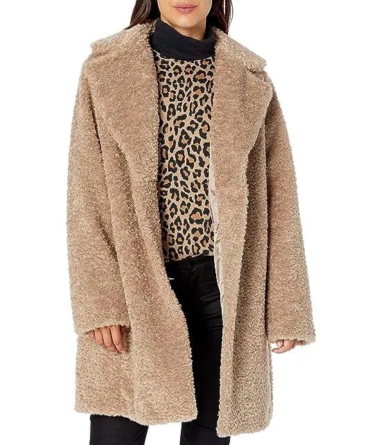 Camuto Women's Chic and Warm Faux Fur Jacket