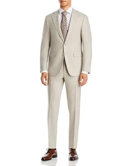 Capri Slim Fit Melange Solid Suit  