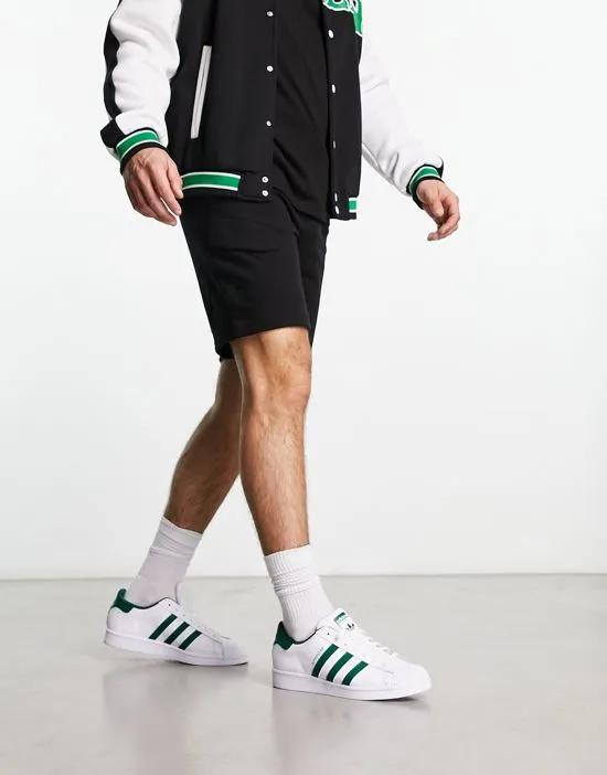 cargo jersey shorts in black
