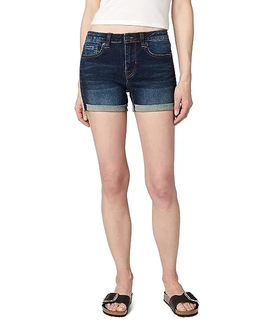 Carla Mid-Rise Shorts in Antique Sanded