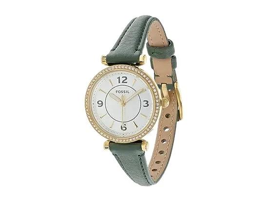 Carlie Three-Hand LiteHide™ Leather Watch - ES5298