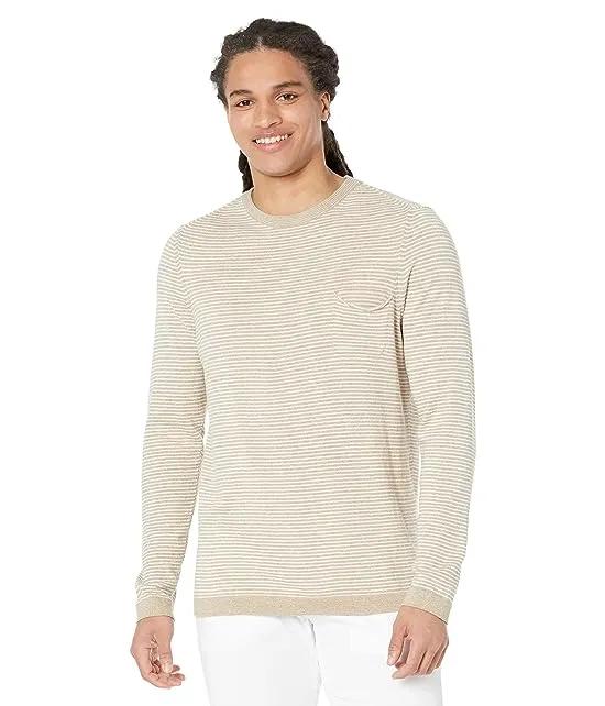 Carmel Cotton Stripe Sweater