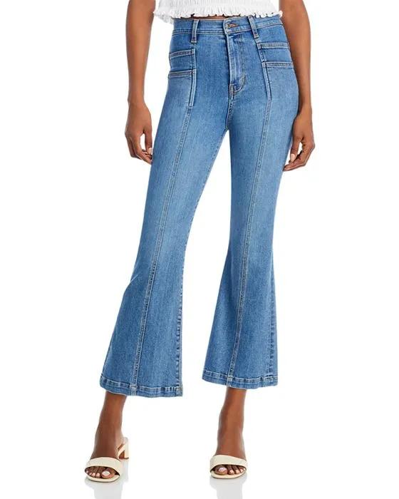 Carson Flared Ankle Jeans in Great Escape