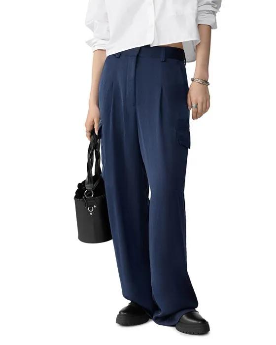 Cary Wide Leg Cargo Pants