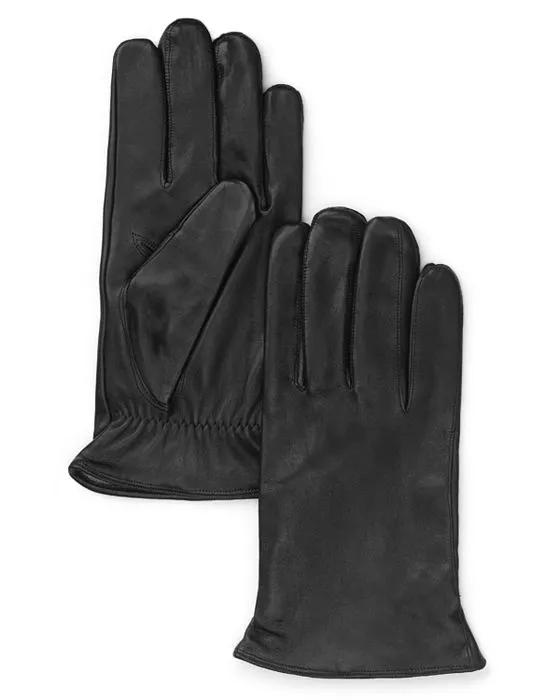 Cashmere Lined Leather Gloves - 100% Exclusive